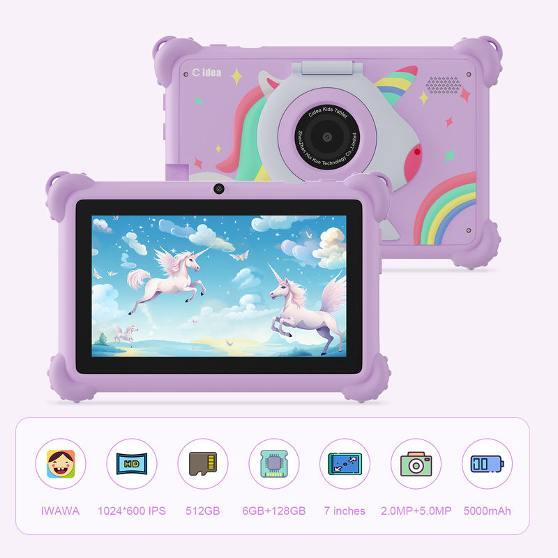 C idea 2024 Kids Learning Tablet Diversão e desempenho com Android 12 Tablet Kidspad CM88