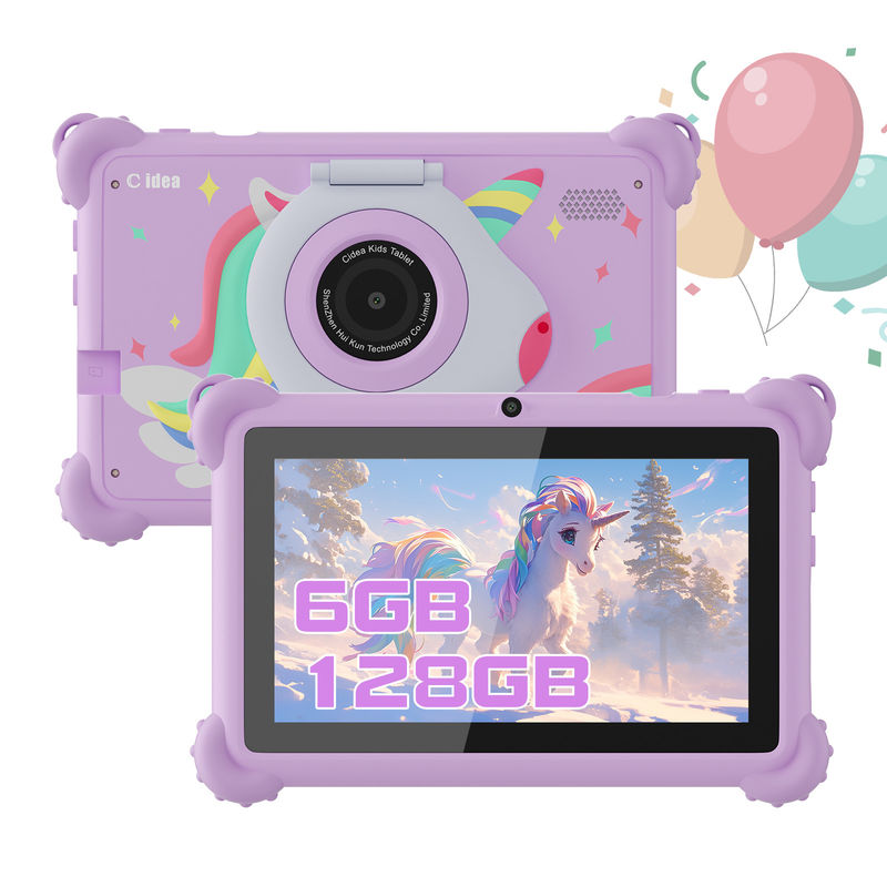 C idea 2024 Kids Tablet Ideal Gift com Android 12 Apps educacionais e Case durável Tablet Kidspad CM88