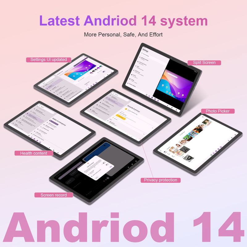 C Idea Android 14 FHD Screen Tablet 8+128GB 11 polegadas Tablet PC Para Adolescente Adulto P1300