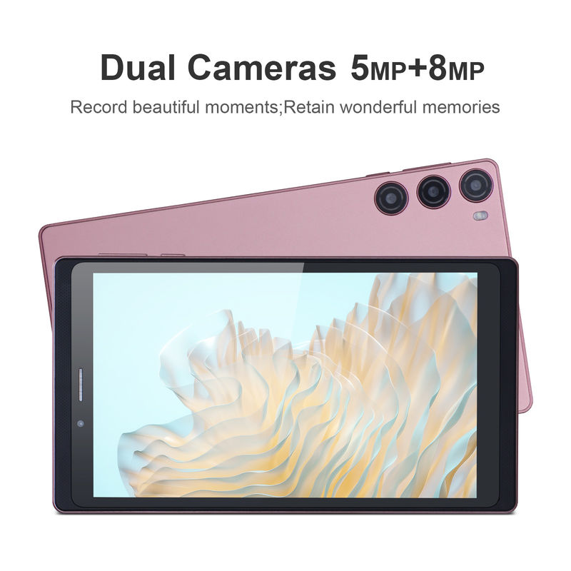 C Idea Android 12 Tablet 6GB RAM 128GB ROM com SIM 7 polegadas Tablet PC para estudantes CM525 Pink