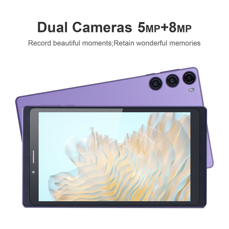 C Idea Portable 7 Inch Smart Tablet Pc com Sim 6GB 128GB Educação Para Escola CM525 ((Purple)