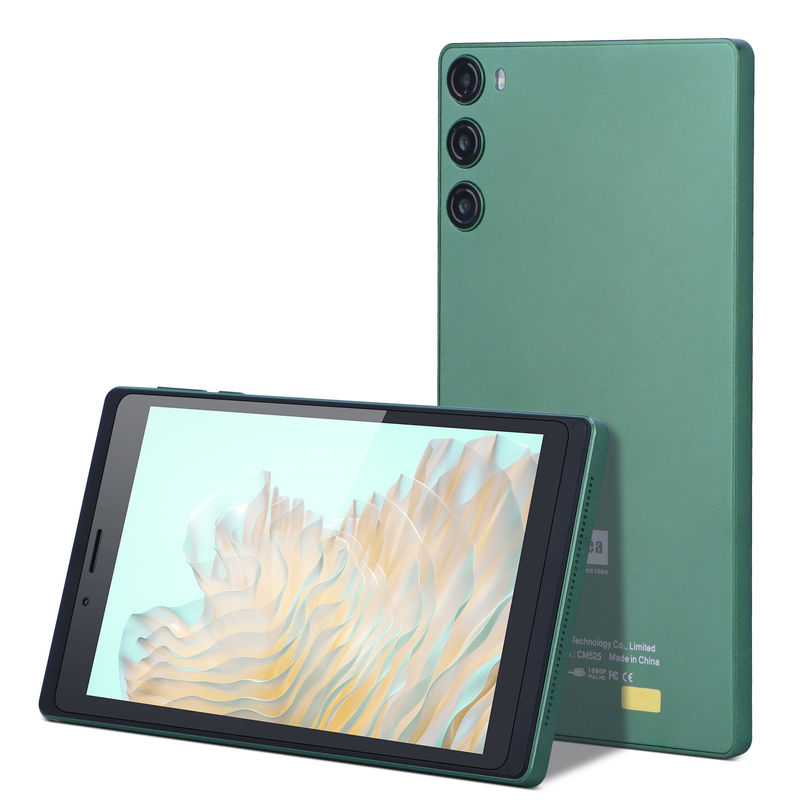 C Idea 7 polegadas 6GB + 128GB IPS tela 5MP + 8MP Android Tablet PC CM525 Verde