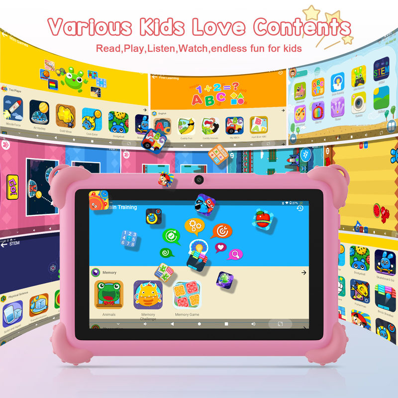 C Idea Android 13 Kids Tablet 4 ((2+2) + 32GB Tablet Educacional Para Estudantes CM91