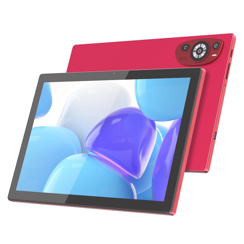 C Idea 10,1 polegadas Android 14 Smart Tablet Pc Com Suporte Sim Para Adolescentes CM8200Plus vermelho