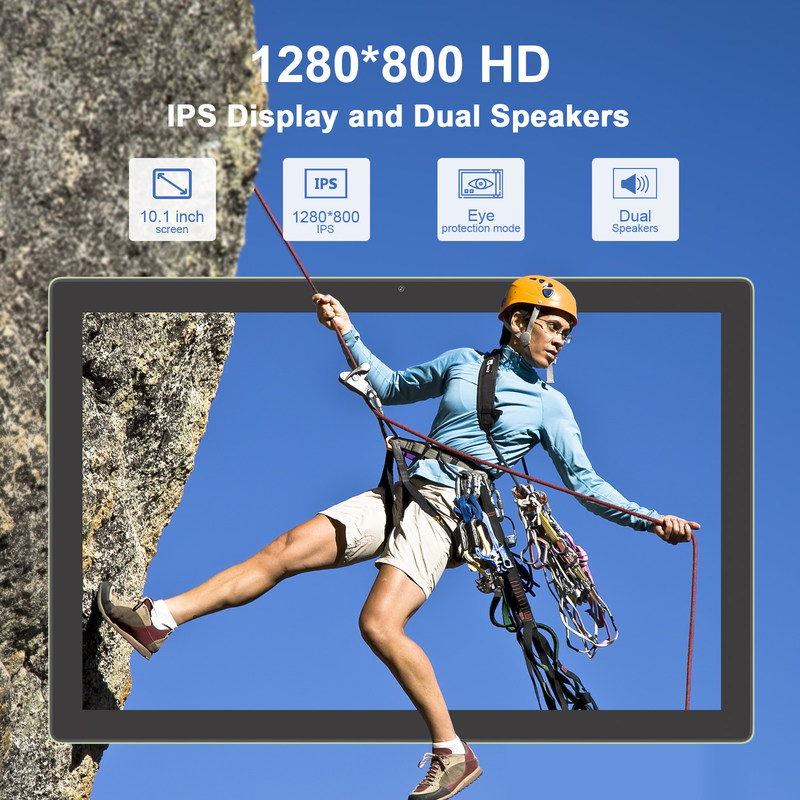 C Idea 5g Android 14 Armazenamento expansível 512GB Tablets de tela sensível ao toque Com teclado CM8200plus Verde