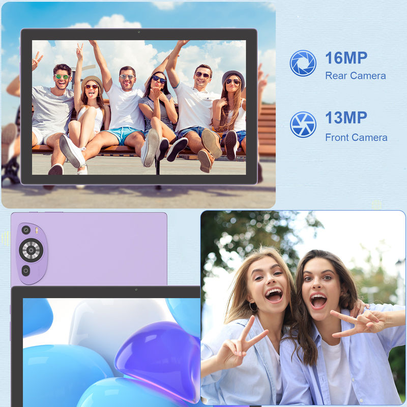 C Idea Android 14 Tab 512GB Tablet Educacional Para Estudantes Com teclado Cm8200plus roxo