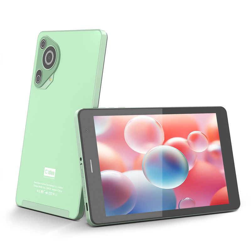 C Idea Wholesale Tablet 8 polegadas 800*1280HD IPS Dual Camera Android Tablet Pc com Sim Para Aprendizagem CM828 Verde
