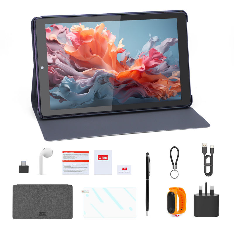 C Idea 9 Inch Tablet Com Dual Câmera Tablet Educativo Para Estudantes CM935 Roxo
