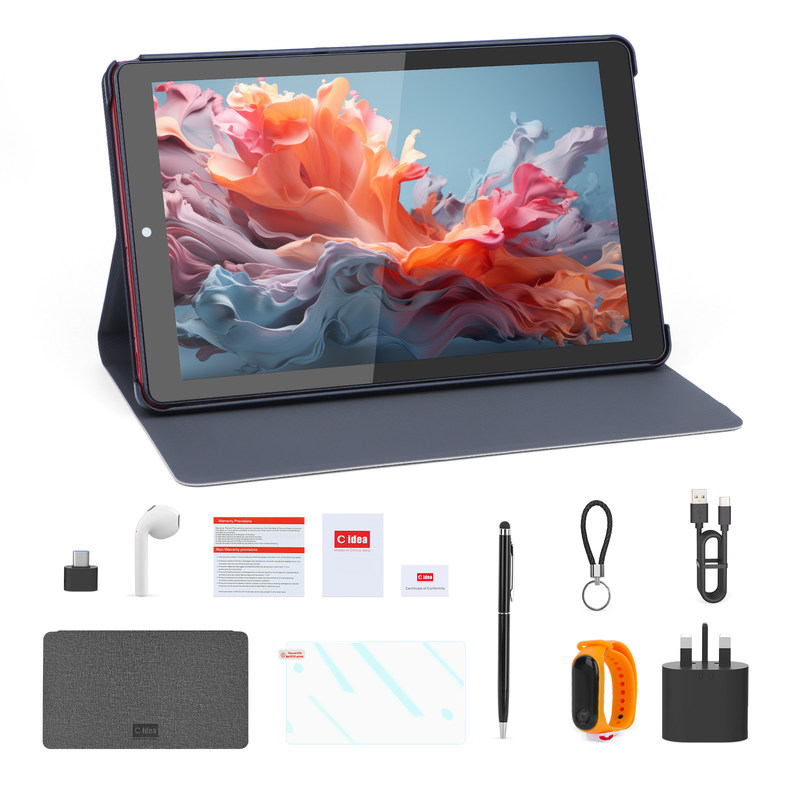 C Idea 9 polegadas MTK Quad Core Tablet 800x1280 IPS Screen Android Tablet com caneta CM935 Vermelho