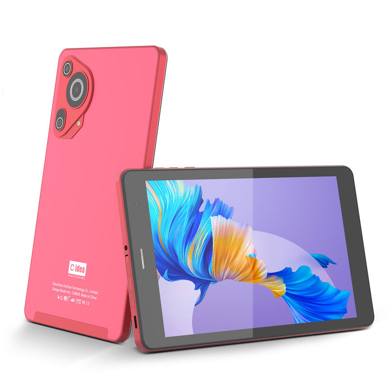 C Idea 5G Android Tablet 8 polegadas Tablet para estudantes com SIM e Wifi Cm828 Vermelho
