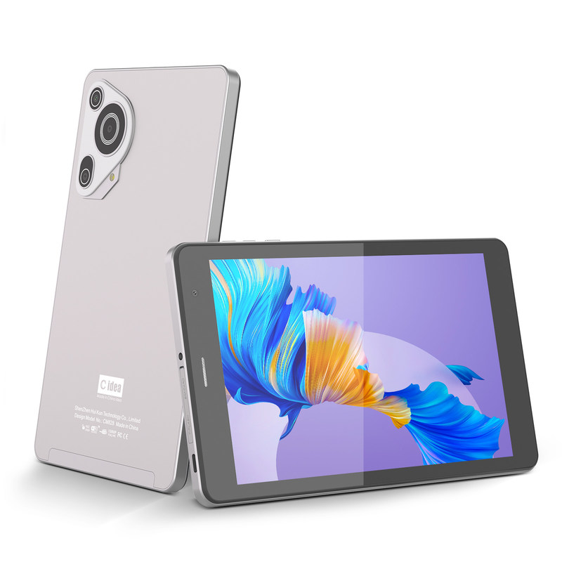 C Idea 8 polegadas tablets Dual câmera touch screen Smart Tablet PC CM828 Prata