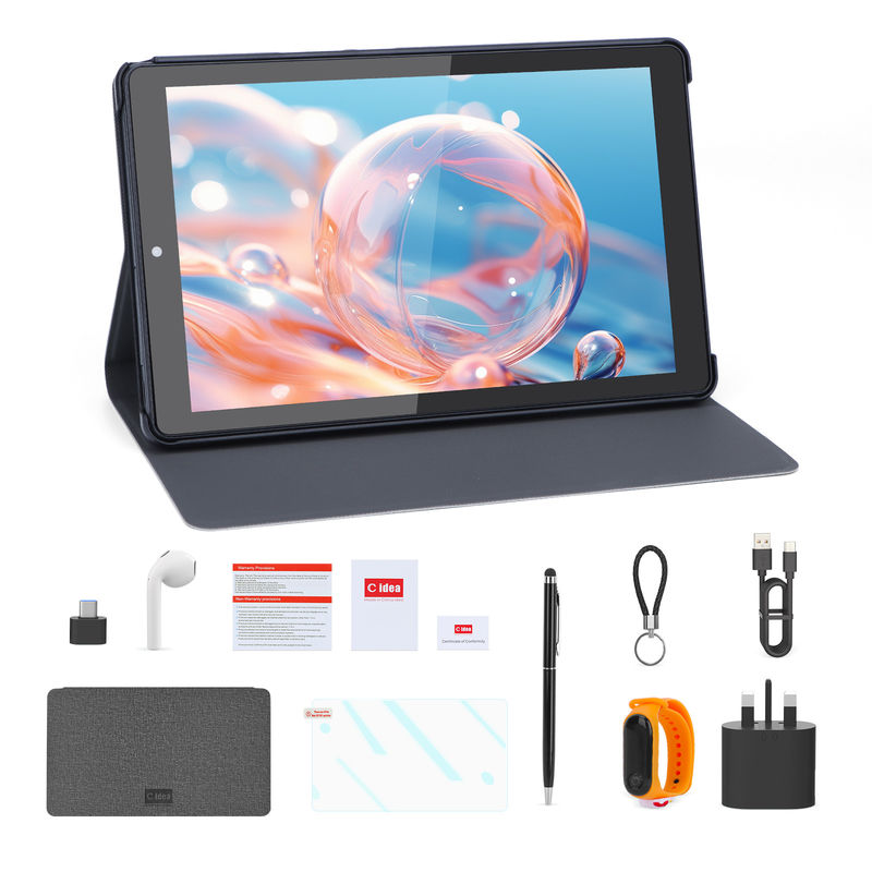 C Idea Android Tablet IPS Screen Smart Tablet PC com Sim Para estudantes de educação CM935 Preto