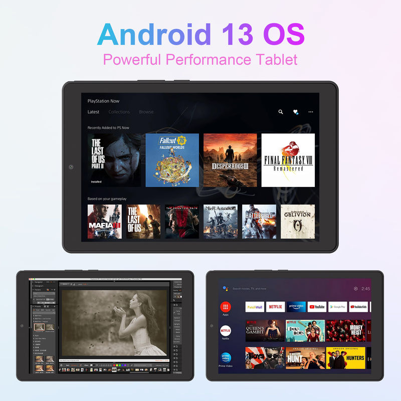 C Idea Android Tablet IPS Screen Smart Tablet PC com Sim Para estudantes de educação CM935 Preto