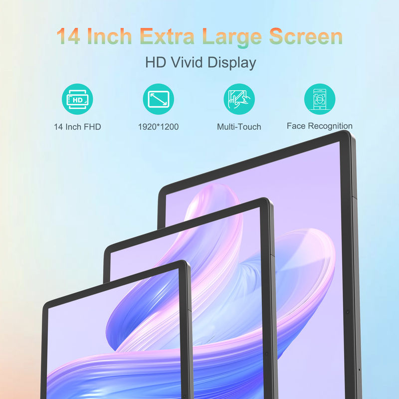 C Idea 14 Inch Tablet Grande armazenamento 1200*1920 FHD Screen Tablet Android PC CM14000 mais