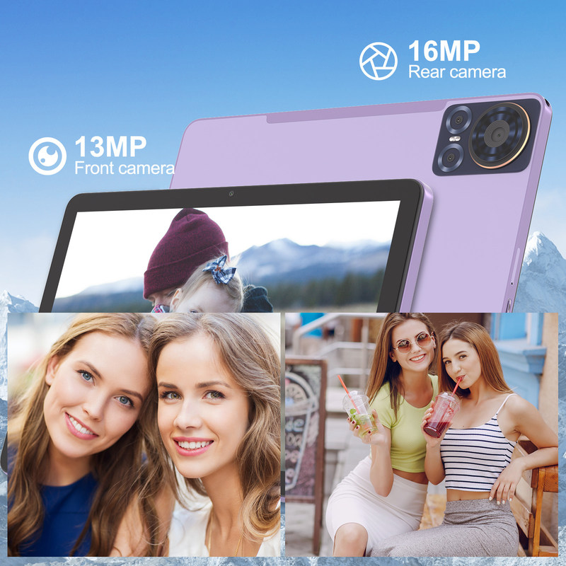 C Idea Tablet 5G com Dual SIM 10 polegadas Tablet Pc para Educação CM8300 Plus Roxo