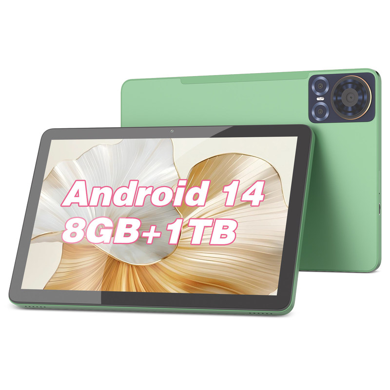 C Idea 10.1 polegadas 5G Tablet Com MTK Quad Core Android 14 Tablet Pc Para Educação CM8300 Plus Verde