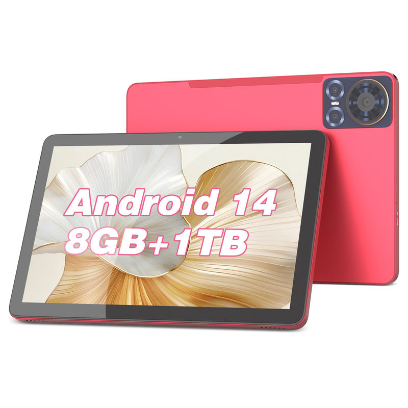 C Idea Tablet 10,1 polegadas 5G LTE Tablet Touch Screen Tablet Pc Para Uso Diário CM8300 Plus Vermelho