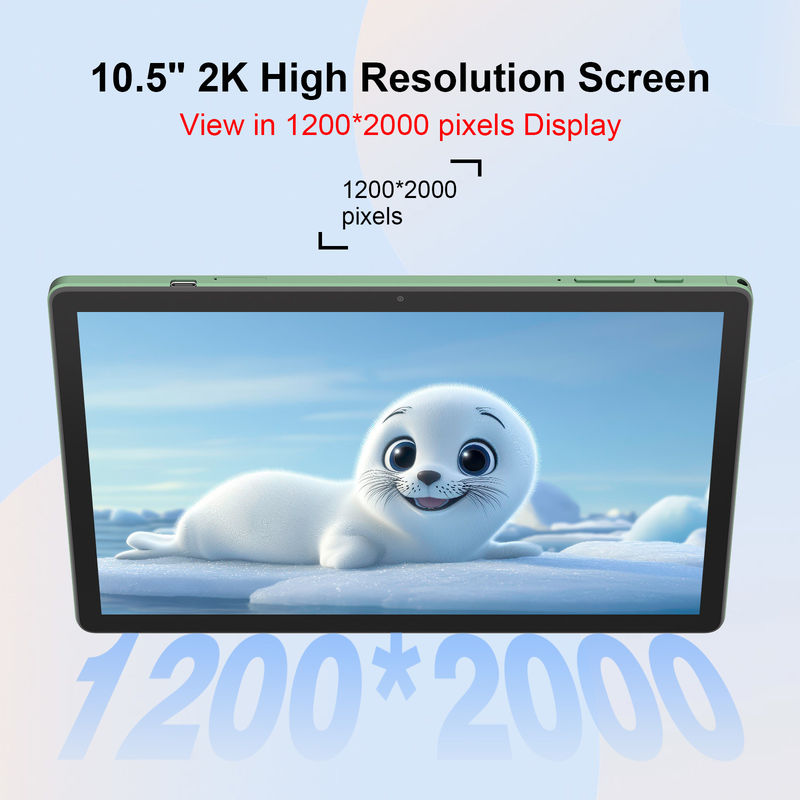 C Idea Mais Recente Tablet Android com Tela Touch de 10,5 Polegadas com Dual SIM CM10500 Plus verde
