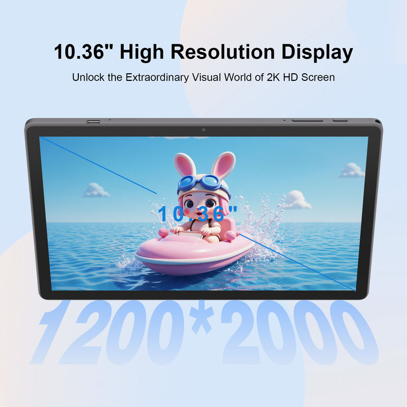 C Idea 10,36 polegadas Android 14 Tablet Pc 2k Screen Educational Tablet Para Estudantes R1036