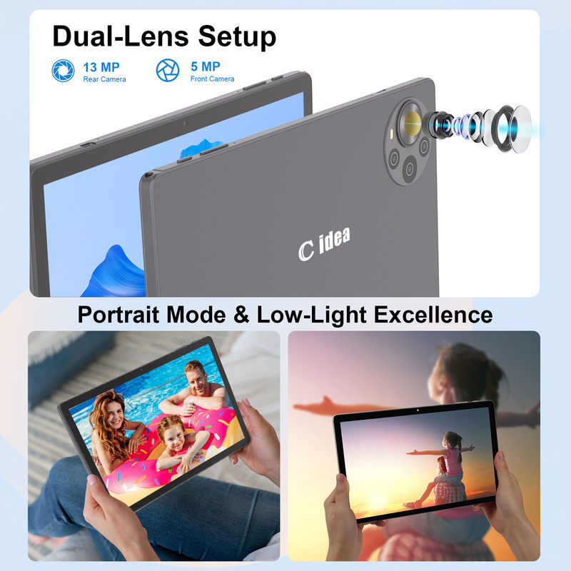 C Idea 10,36 polegadas Android 14 Tablet Pc 2k Screen Educational Tablet Para Estudantes R1036