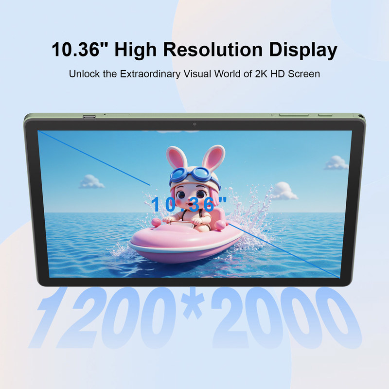 C idea 10,36 polegadas Android 14 Tablet Pc Educational Tablet Para Estudantes com Funcionalidade de Dual SIM