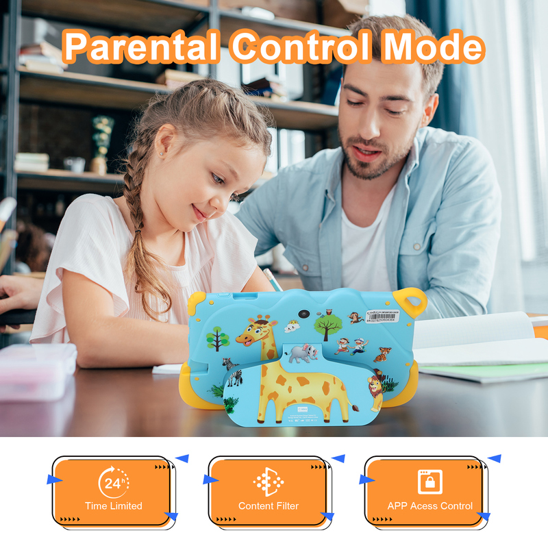 C Idea 7 polegadas Android 15 Educational Smart Tablet For Students CM78 azul