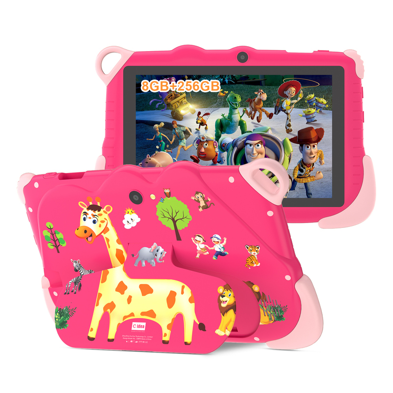 C Idea 7 polegadas Android 15 Educational Smart Tablet Para Estudantes CM78 rosa