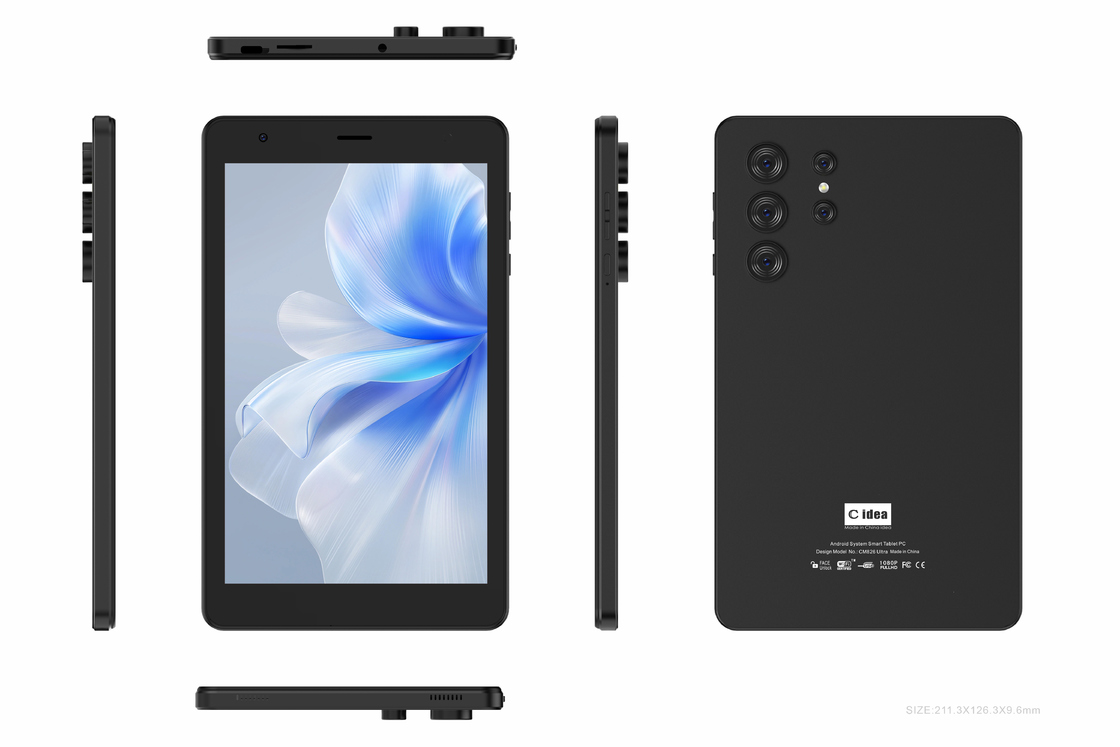 C idea Youth 8 Inch Tablet Android 13 com tela de luz azul, Wi-Fi, 32GB + 64GB, 800*1280 IPS incell CM826