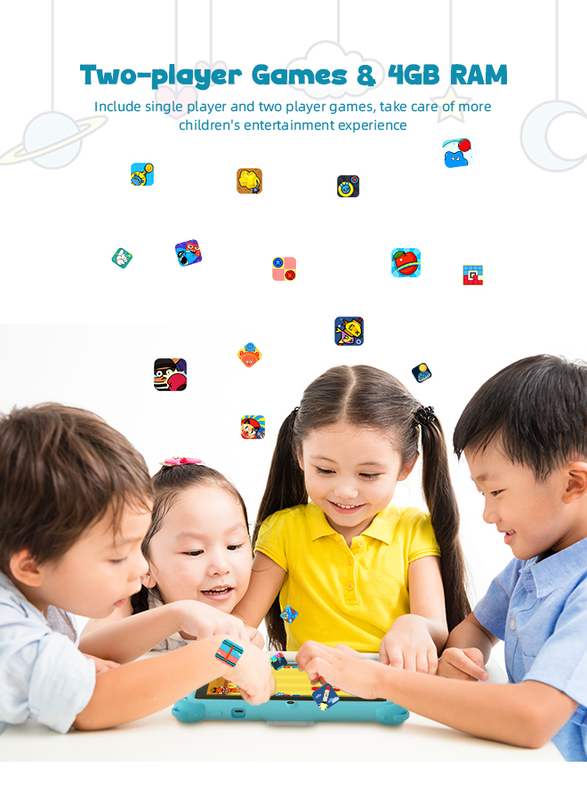 Tablet inteligente educacional C Idea de 7 polegadas Android 14 para estudantes CM88 azul