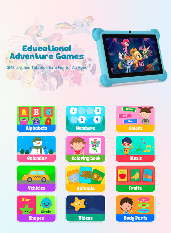 Tablet inteligente educacional C Idea de 7 polegadas Android 14 para estudantes CM88 azul