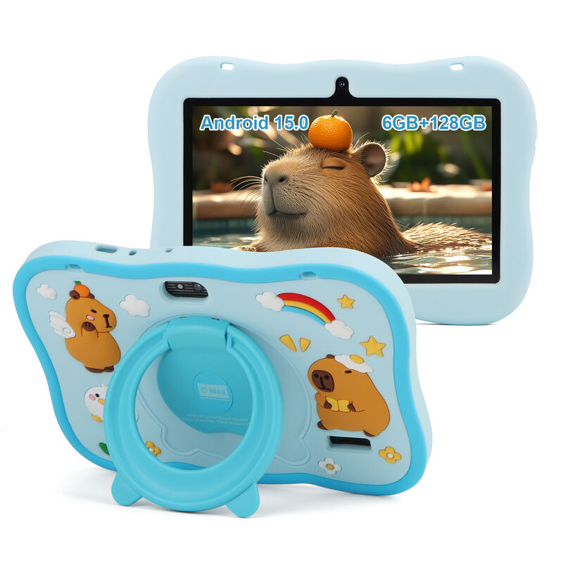 C idea Youth 7 Inch Tablet Android 15 com slot de cartão tf, WiFi,6GB +128GB, 1024*600 IPS incell CM66