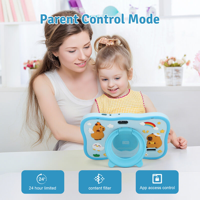 C idea Youth 7 Inch Tablet Android 15 com slot de cartão tf, WiFi,6GB +128GB, 1024*600 IPS incell CM66