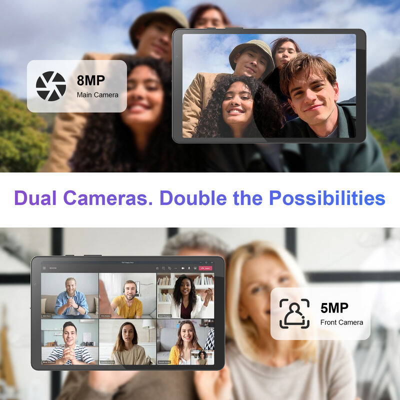 C ideia 8 polegadas Smart Tablet PC Com teclado 8GB RAM + 512 ROM 800 * 1340 IPS incell Touchscreen Display cinza CM866