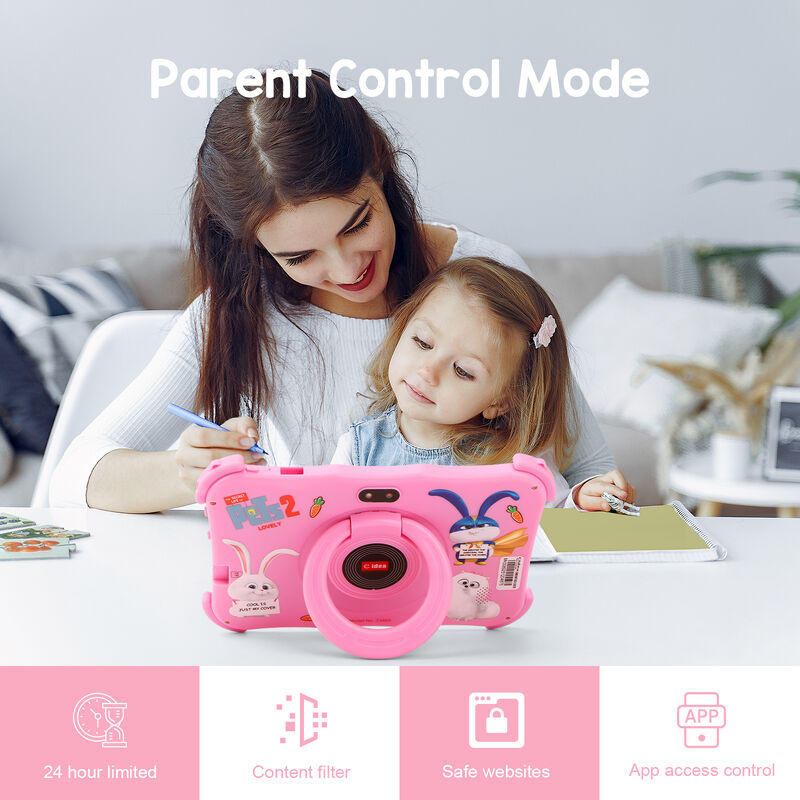 Tablet C idea Youth de 7 polegadas Android 16 com slot para cartão tf, WiFi, 8GB + 256GB, 1024*600 CM89