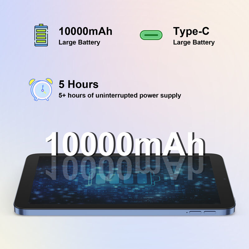 C ideia 10,1 polegadas Android Wi-Fi Touch Screen azul Tablet PC com 5G teclado Quad-core CM10017Air