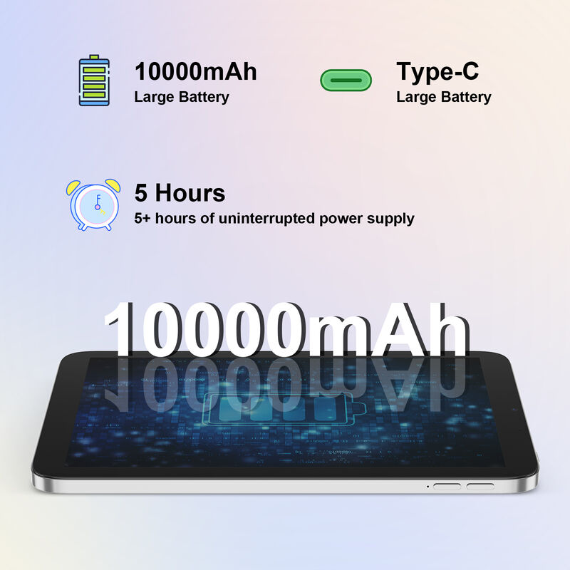 C ideia 10,1 polegadas Android Wi-Fi Touch Screen azul Tablet PC com 5G teclado Quad-core CM10017Air