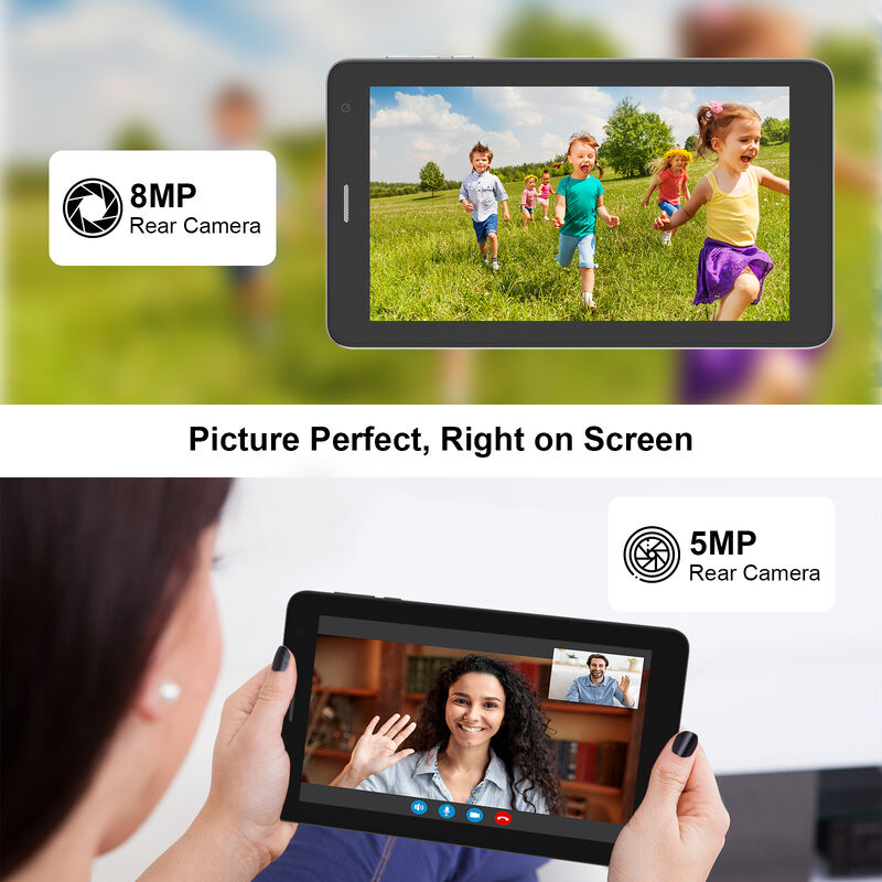 C idea 7 Polegadas Android Smart Tablets 8+256GB 8*CortexTm-A53 WiFi Tablet Tela HD Touch CM517 air