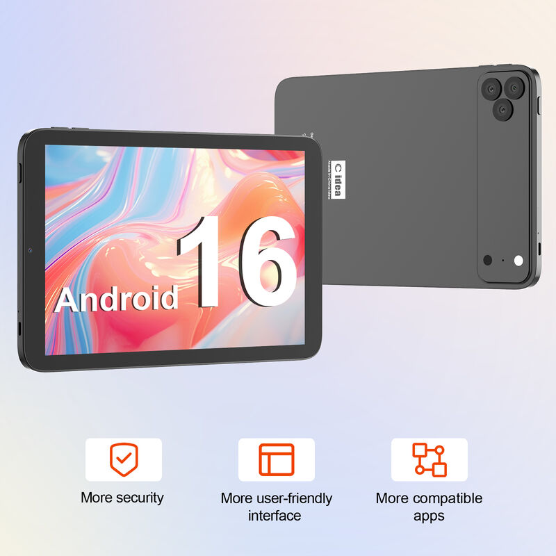 C Ideia Tablet PC de 10,1 polegadas com SIM WIFI Tablet Android para Educação CM10017air Preto