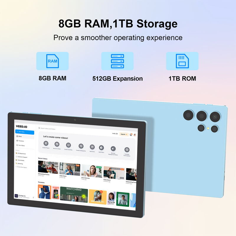 C Idea 10,1 polegadas Tablet PC Qualcomm Android Tablet para Educação CM9000ultra azul