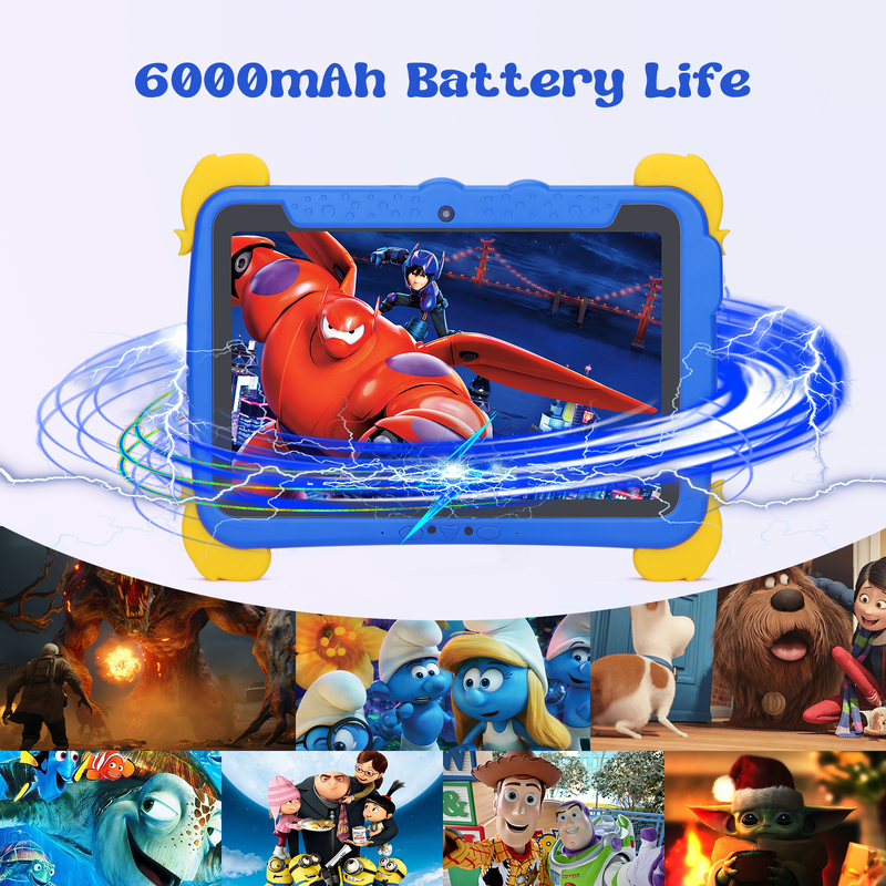 Tablet Android de 10,1 polegadas C Idea 4GB RAM 64GB ROM Kidspad P1100