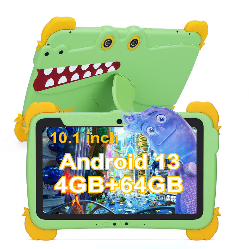 C idea Kids Tab 10.1inch Android 13 Tablet para Criança 4GB RAM 64GB ROM Proteção Ocular Touchscreen para crianças de 3 a 8 anos