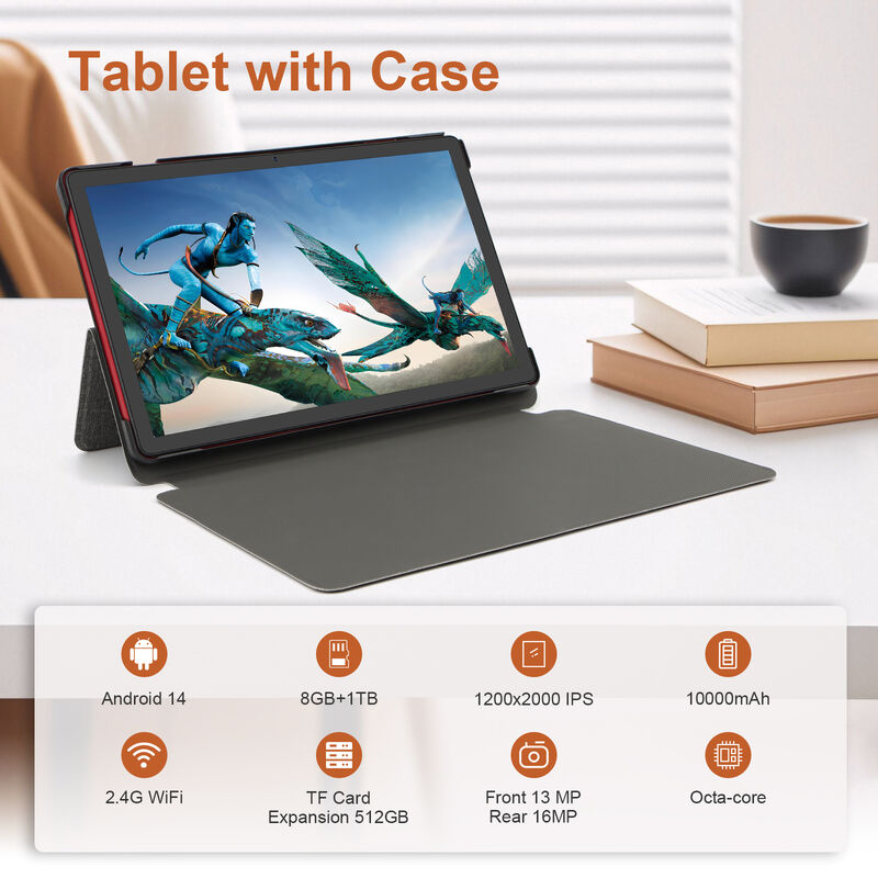 C idea 10,36 polegadas Android 15 Tablet 8GB RAM 1TB ROM Modelo CM10016 PLUS
