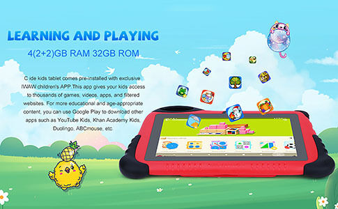 C Idea Kids Education Tablet PC 7 