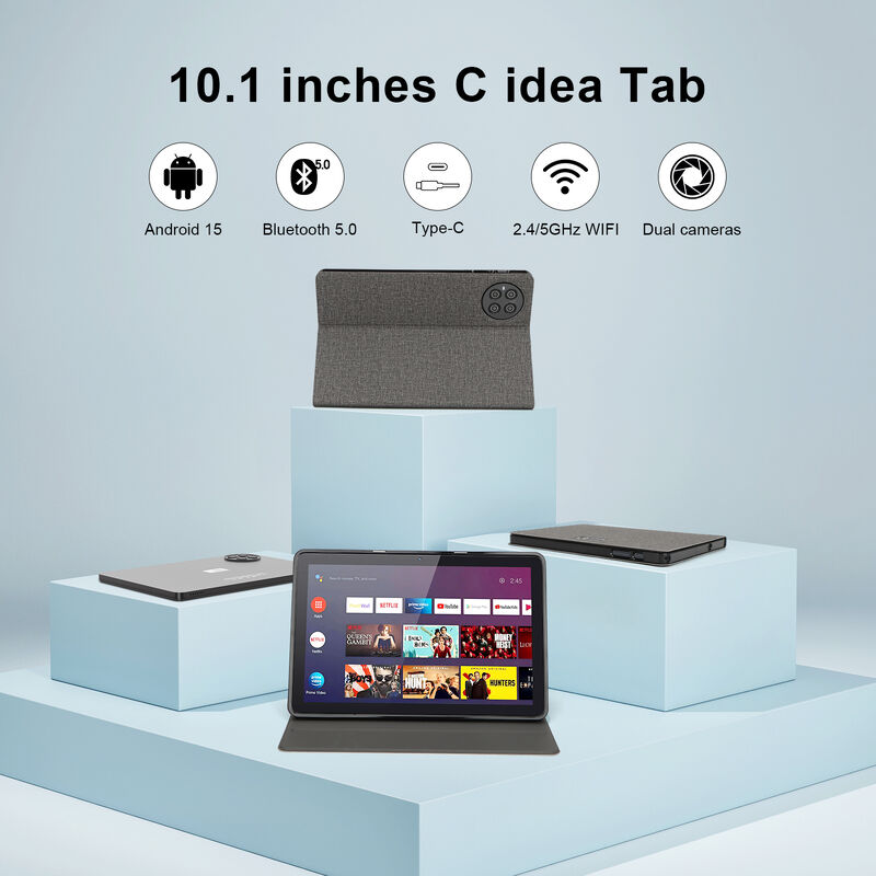 C idéia Fator CM8800 Plus 10,1 polegadas tela HD Sistema Android 8GB + 1TB Grande armazenamento Adultos Tablet PC com teclado de mouse