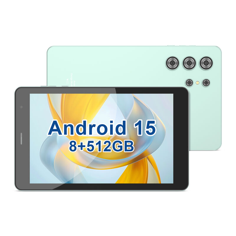 C Idea Tablet Wi-Fi de 8 polegadas com caixa 8 + 512 GB Armazenamento Octa Core Processador 1280x800 HD IPS Touch Screen CM826 Ultra Verde