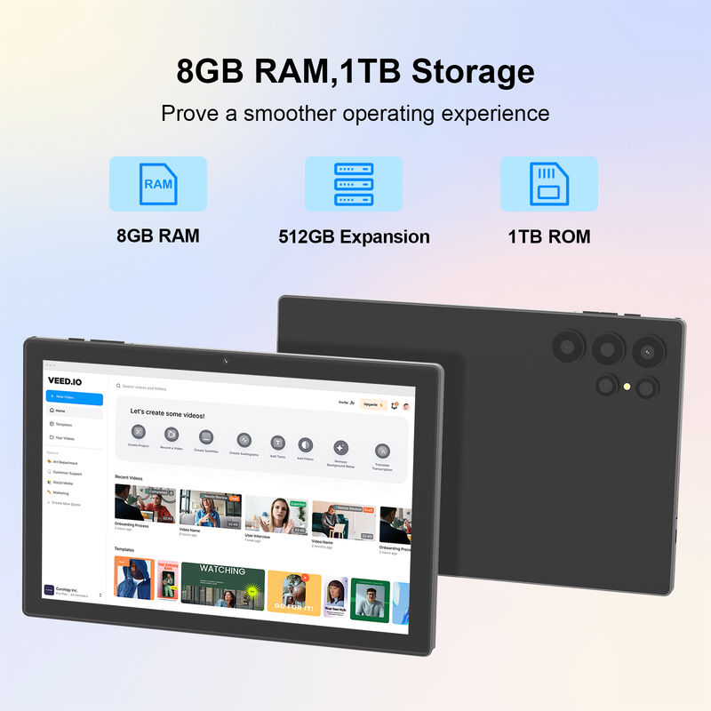C Idea CM9000 Ultra 10,1 polegadas Tablet PC Android 16 Octa Core Qualcomm Processador HD Capacitive Screen para uso profissional com teclado